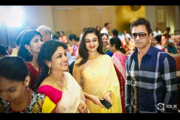 Jagapathi Babu Daughter Meghana Wedding Photos